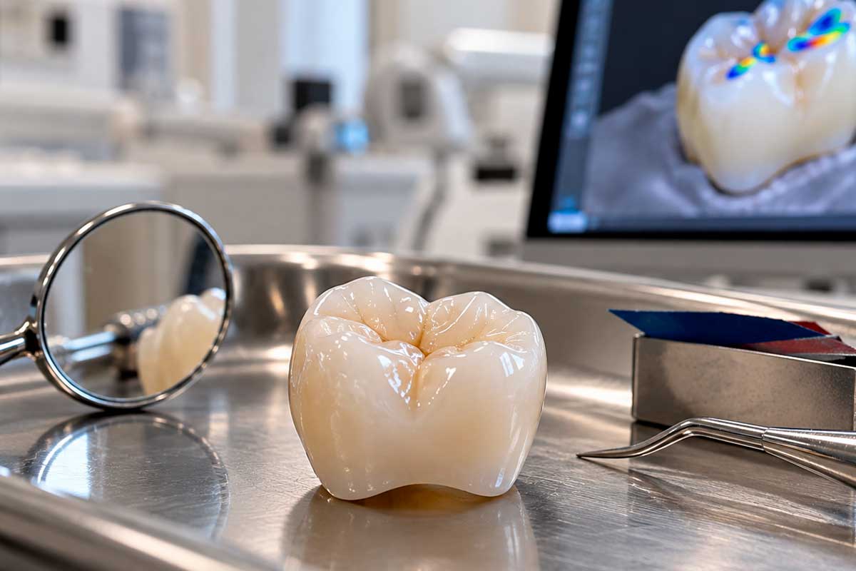 Dental Crown Bite Adjustment